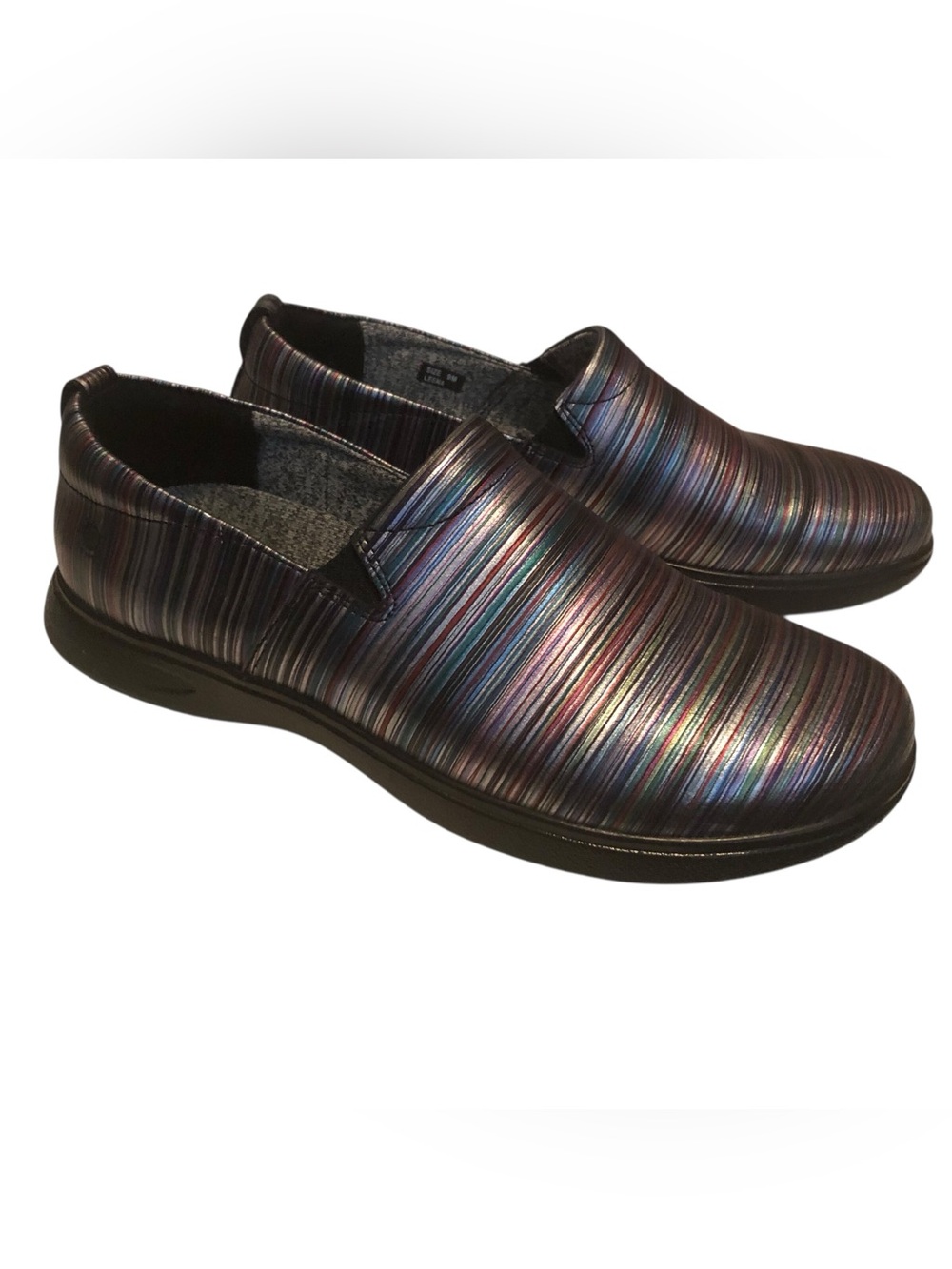 Klogs LEENA Size 9M Blurred Line Slip-resistant Non-marking Comfort Shoes